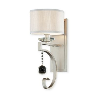 Savoy House Rosendal 1-Light Wall Sconce in Silver - Bed Bath & Beyond